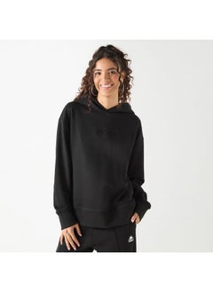 Buy Kappa Logo Embossed Hoodie with Long Sleeves in UAE