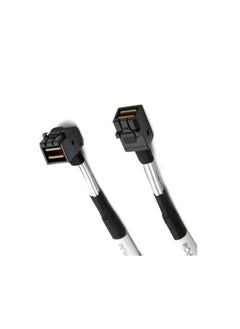 اشتري Keendex kx 2382 mini sas hd 90 degree to mini sas cable, 80cm - gray-result.feed.gl_electronics-size في مصر