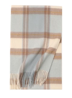 Buy Warm Long Cashmere Check Scarf Multicolour in UAE