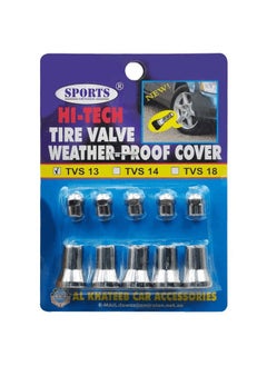 Buy Tire Valve  Weatherproof Cover Style And Protection Tire Valve Cover Caps TVS13 in Saudi Arabia