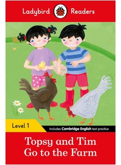 Buy Ladybird Readers Level 1 - Topsy and Tim - Go to the Farm (ELT Graded Reader) in UAE