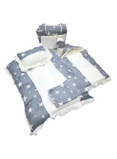 Buy 6-Piece Set of Bed Sheet Baby House Diaper Bag Nursing Home in Saudi Arabia
