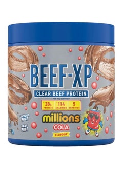 اشتري Beef XP - Clear Hydrolysed Beef Protein Isolate, Fruit Juice Style, Dairy Free Beef Protein Powder, Lactose Free, Zero Sugar, Low Fat, 150g - 5 Servings (Cola Millions) في السعودية