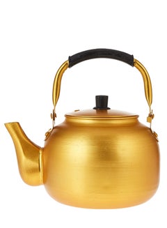 اشتري غلاية شاي كرك سعة 1 لترات ذهبية / صفراء للشاي الأسود والقهوة. في الامارات