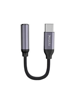 Buy Type C to Aux 3.5mm  Female Headphone Jack Audio Dongle Cable in UAE