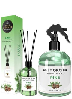 Buy ROOM SPRAY PINE 500 ml + REED DIFFUSER  PINE 110 ml in Saudi Arabia