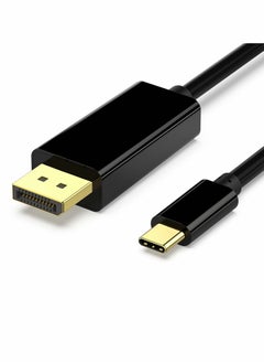 اشتري USB C to DisplayPort Cable, 4K Resolution at 60Hz, 6ft Length في الامارات