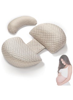 Buy Pregnancy Sleep Pillow, Maternity Pillow, Pregnancy Support Pillow, Breastfeeding Baby Side Sleeping Pillow, Adjustable, Portable, Support Back And Abdomen in Saudi Arabia