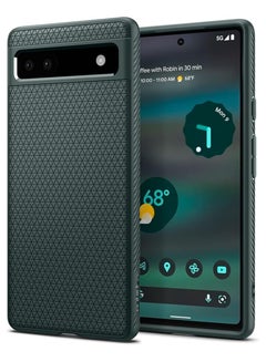 Buy Spigen Liquid Air Designed for Google Pixel 6a Case (2022) - Midnight Green in Egypt