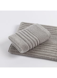 Buy Serenity Face Towel, Grey - 500 GSM, 33x33 cm in UAE