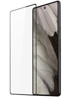 Buy DUX DUCIS 10D Tempered Glass Screen Protector, Designed for Google Pixel 7a, Medium Alumina Glass Film Full Glue HD Clear Phone Screen Protector - Black in Egypt