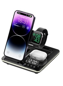 اشتري Wireless Charging Station 25w  5-in-1 (black) في مصر