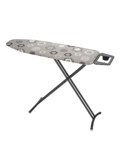 Buy Durable and Foldable Non-Slip Base Ironing Board Grey 128 x 30 cm 65507100 in Saudi Arabia