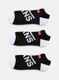 Buy Pack of 3 - Logo Print Shoe Liner Socks in Saudi Arabia