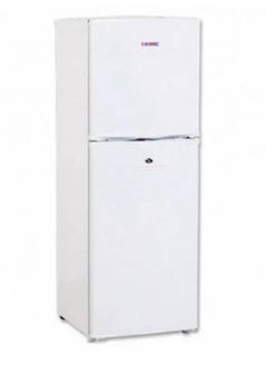 Buy Double Door Refrigerator - 6.4 Feet - 182 Liters - White - KMF-185HD in Saudi Arabia