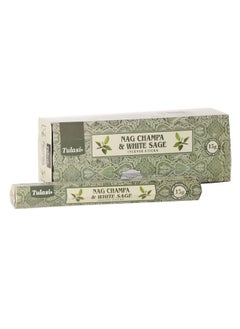 اشتري Nag Champa & White Sage 15g Agarbathi Incense Pack of 6 في الامارات