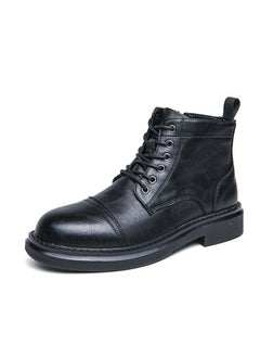 اشتري New Men's Casual Leather Boots في الامارات