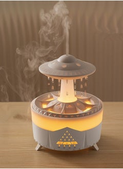 Buy Warm Mist Humidifier,Rain Cloud Humidifier Water Drip, Vaporizer and Warm Mist Humidifie With 7 Changing Colors Night Lights for Small to Medium Rooms, Bedrooms and More in Saudi Arabia