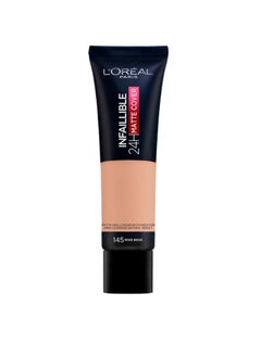 Buy Infallible 24H Matte Cover Foundation 145 Rose Beige 30ml in Egypt