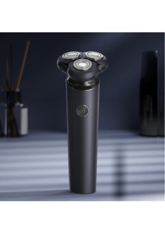 Buy Victor Electric Shaver for Men, 3D Independent Floating Heads, 600mAh, Rechargeable,USB-C Charging, Rotary Electric Razor in UAE