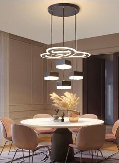 Buy Modern Creative Design Iron and Acrylic Pendant Ceiling Lamp in UAE