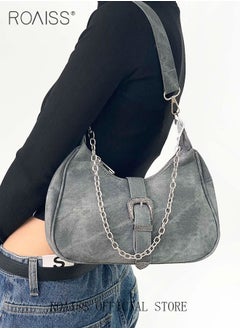 Buy Women Single Shoulder Underarm Bag Large Capacity Practical and Durable Fashionable and Versatile Solid Color in Saudi Arabia