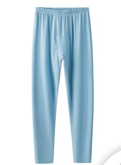 Buy Men's Tights Leggings Underwear Thermal Pants Long Johns Bottoms Wintergear  Warm Base Layer Bottoms Blue in Saudi Arabia