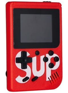 اشتري Retro Portable Mini Handheld Game Console Game Box 400 In 1 Games 3.0 Inch For Kids Red في الامارات