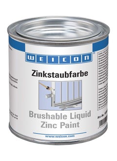 اشتري WEICON Brushable Zinc Paint 375 ml Rust and Corrosion Protection for Metal Surfaces في الامارات