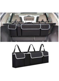 Buy Trunk Organizer Car Storage, Seat Back Storage to Keep Car Trunk Neat, Car Trunk Storage Organizer for SUV Gives You a Big Space Back Seat Trunk in UAE