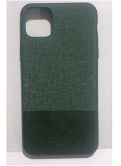 Buy Apple iPhone 11 Virtuoso Series Genuine Barbara Leather Case Green in Egypt