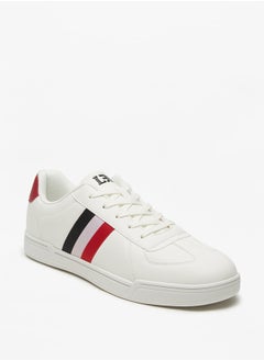 اشتري Men'S Textured Lace-Up Casual Sneakers في الامارات