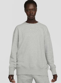 Buy Oversized Round Neck Sweatshirt in Saudi Arabia