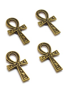 Buy 4 pieces of immatgar pharaonic Egyptian ankh key Fridge Magnets Egyptian souvenirs gifts - Inspired Gift from Egypt ( Burnt Yellow ) in Egypt