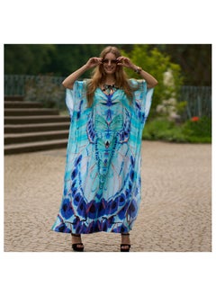 اشتري Beach Printed Robe Sunscreen Cover في الامارات