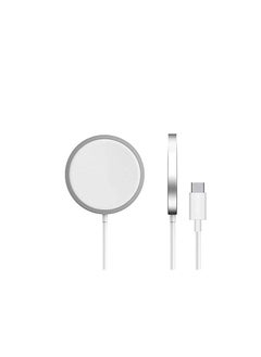 اشتري Apple Mag Safe Charger Qi/PMA for iPhone 13 Pro iPhone 13 Pro Max iPhone 13 mini iPhone 13 في الامارات