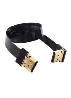 Buy Cyfpv Fpv Hdmi Male To Up Angled 90D Hdmi Male Hdtv Fpc Flat Cable For Fpv Hdtv Multicopter Aerial Photography (0.5M) in Saudi Arabia