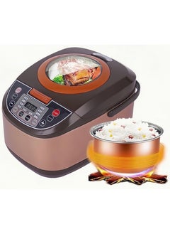 Buy 5L Premium Large Capacity Multi-Functional Digital Electric Rice Cooker With 24 Hour Delay Timer and Auto Keep Warm Function in UAE