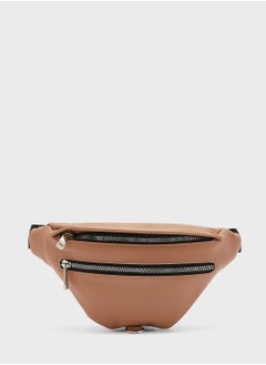 Buy Faux Leather Waistpack Light in UAE