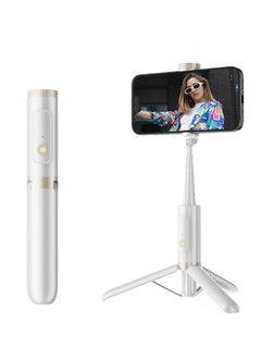 Buy Bluetooth Selfie Stick RGB Magnetic Light Integrated Aluminum Tripod Mobile Phone Selfie Stick in Saudi Arabia