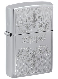 Buy Zippo AE400157 250 Regal Zippo High Polish Chrome Windproof Lighter in UAE