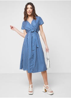 اشتري Polka Print Dress في الامارات