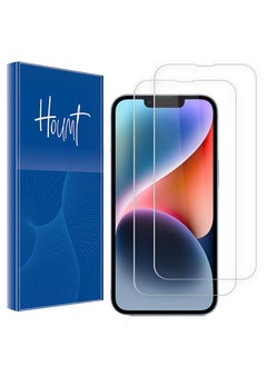 Buy Pack of 2 Screen Protector for 14/14 Pro 6.1 inch Sensor Protection Dynamic Island Case Friendly Tempered Glass Film 9H Hardness HD Clear For Apple iPhone 14/14 Pro  •	Works For iPhone 14/14 Pro 2022 in UAE