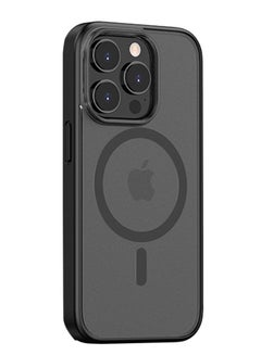 اشتري Compatible with iPhone 14 Pro Magnetic Case 6.1'', Shockproof Slim Protection Cover & Scratch-Resistant Back, Hard PC Back with Soft Edges Magnetic Case في السعودية