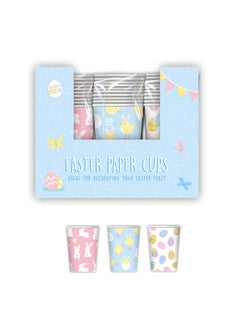 Buy Gems Easter Printed Paper Cups Pack Of 10 Assorted Pack in UAE