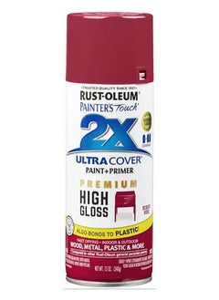 اشتري Rust-Oleum Painter's Touch Ultra Cover 2X Spray (340 g, Rose) في السعودية