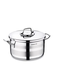 Buy Astra Korkmaz steel pot, size 24 cm in Saudi Arabia