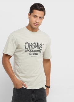 Buy Jorbushwick  Logo Crew Neck T-Shirt in UAE