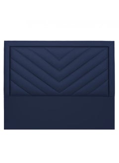 Buy H011 | Velvet headboard - Dark Blue in Saudi Arabia