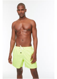 Buy Yellow Men's Basic Standard Size Sea Shorts in Egypt